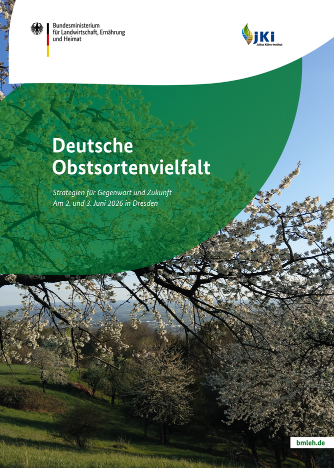 Titelbild der Programmbroschüre mit blühendem Obstbaum